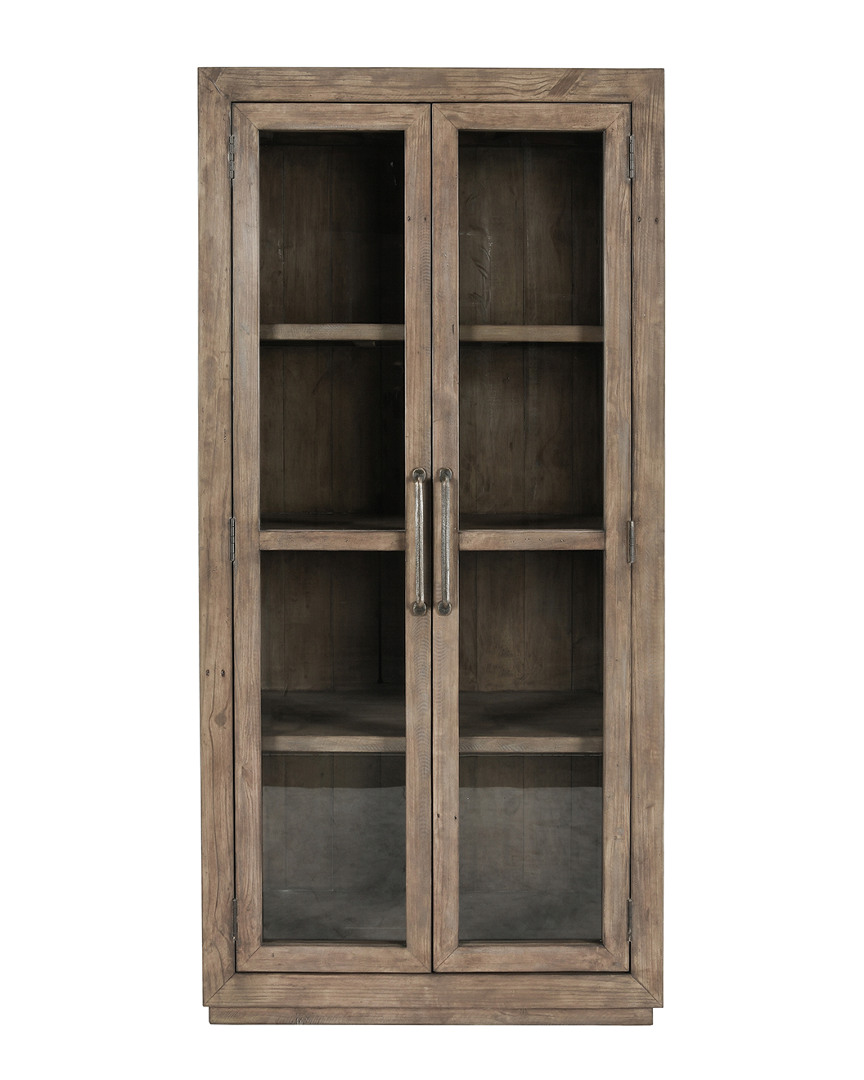 Kosas Home Quincy Reclaimed Pine Display Cabinet