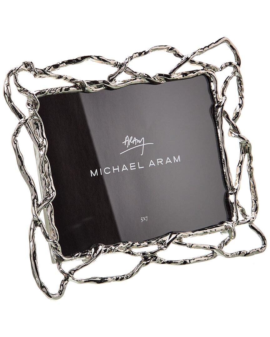 Michael Aram Wisteria Photo Frame 5x7 In Silver