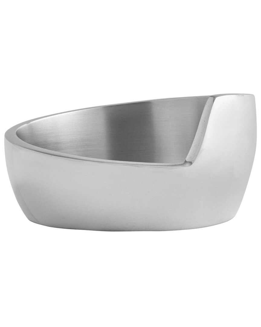 Nambe Spiral Wine Coaster In Silver
