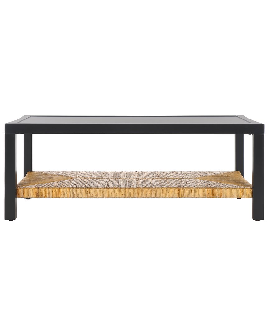 Safavieh Couture Berlynne Banana Coffee Table In Black