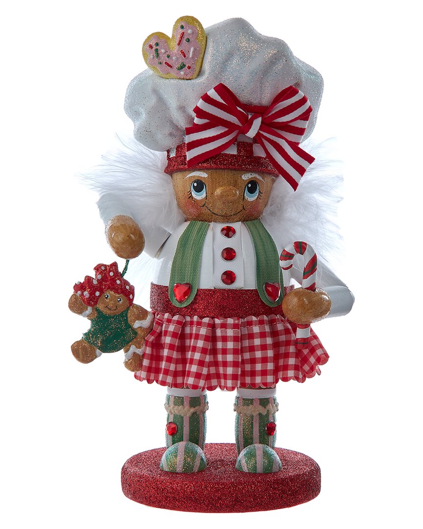 Kurt Adler 10-inch Hollywood Gingerbread Baker Girl Nutcracker