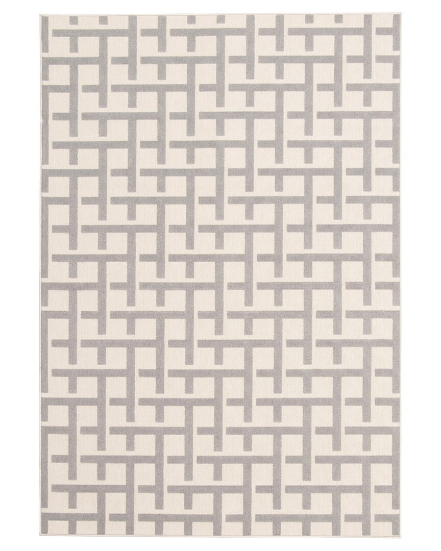 Ecarpet Villa Indoor/ Outdoor Rug In Grey