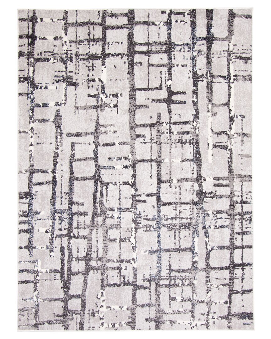 Shop Ecarpet Anitra Modern Abstract Rug In Grey