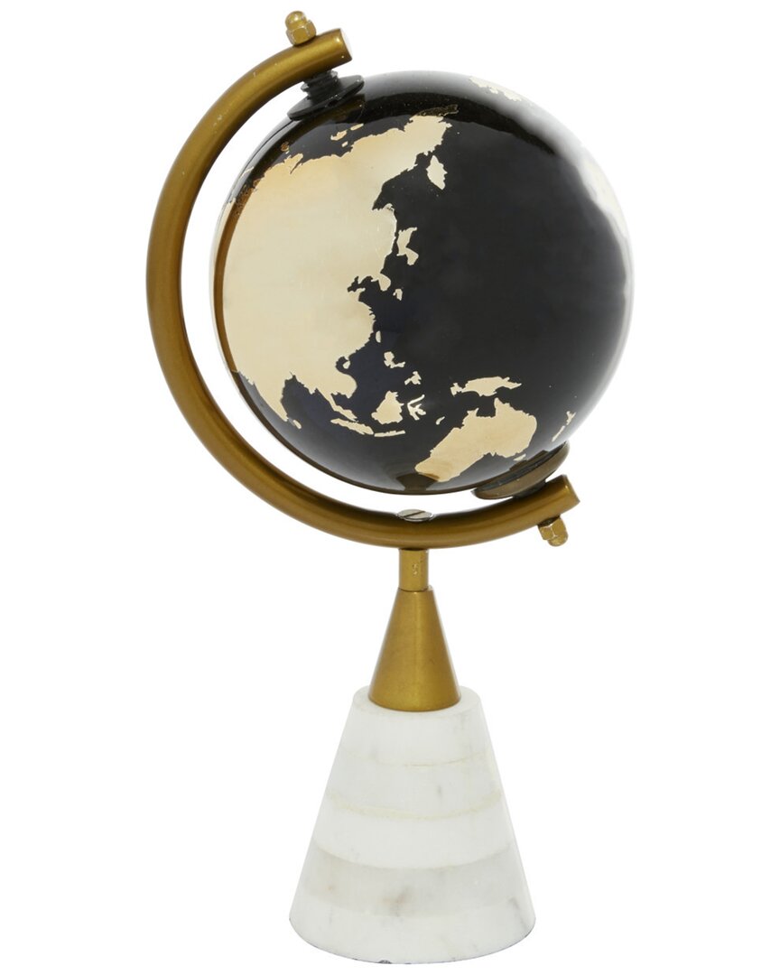 Peyton Lane Ceramic Globe In Gold