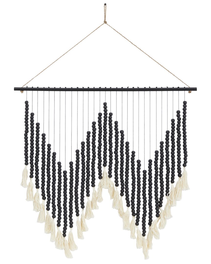 Peyton Lane Mahogany Traditional Wall Decor In Black