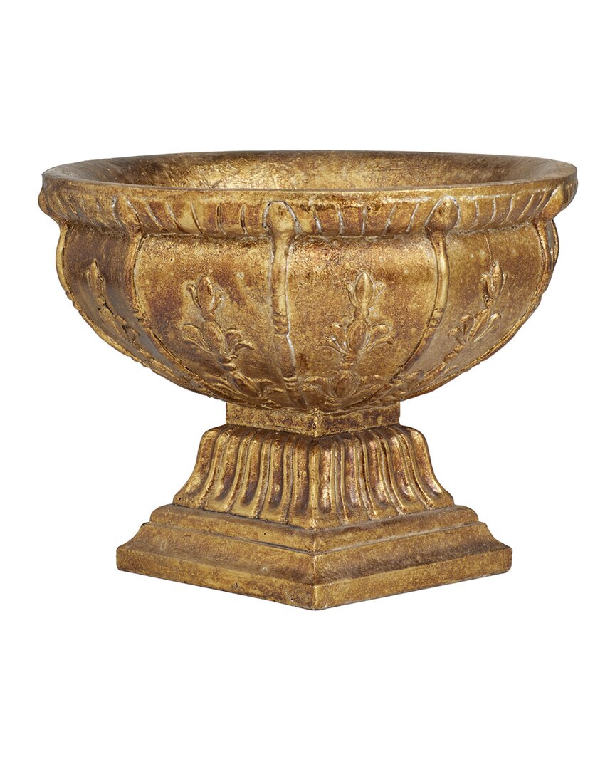Peyton Lane Polystone Decorative Bowl In Gold