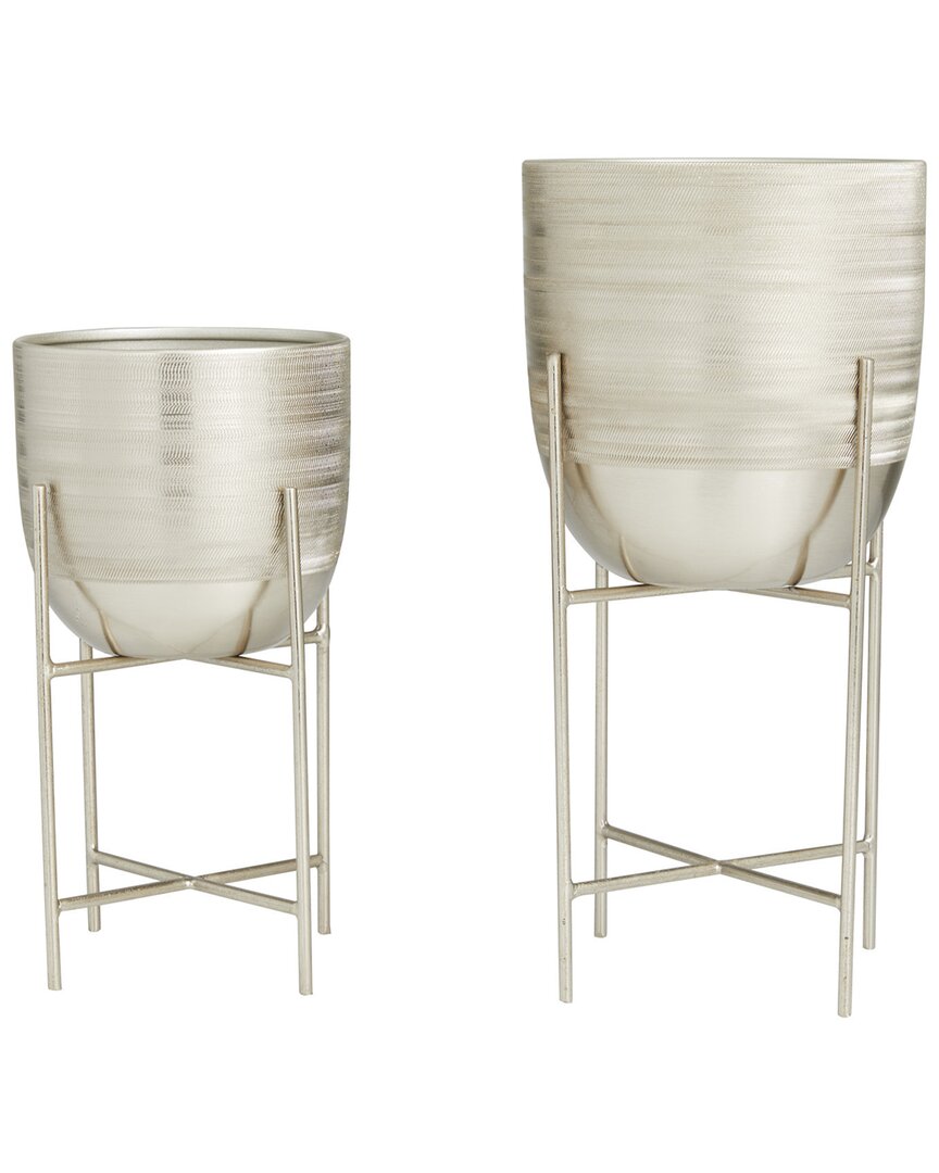 Peyton Lane Set Of 2 Modern Planters