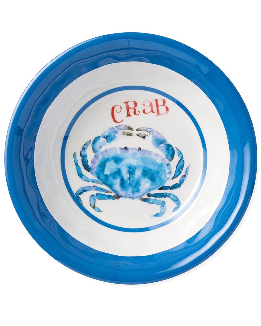 Certified International Beach House Crab Melamine Set Of 6 All Purpose Bowls