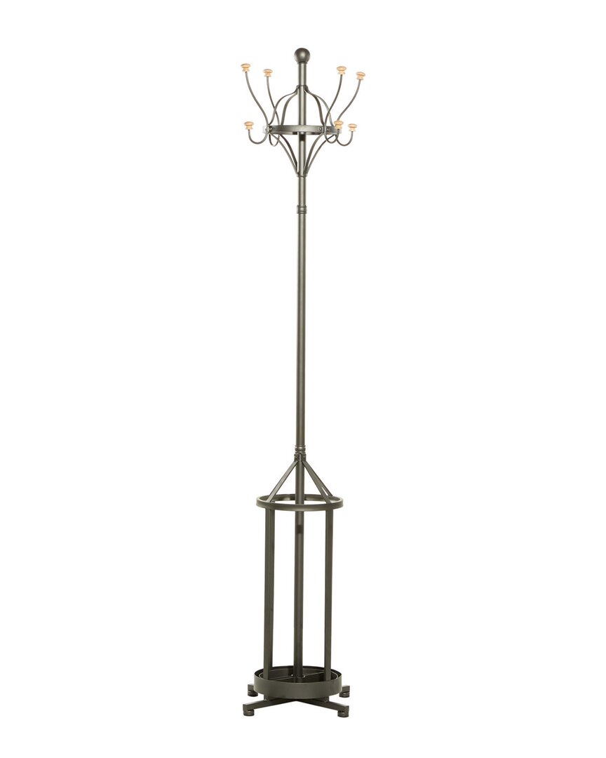 Peyton Lane Industrial Coat Rack In Black