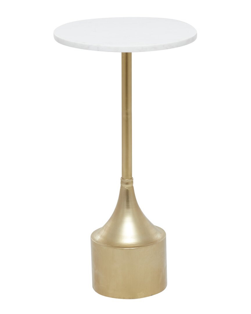Peyton Lane Contemporary Accent Table In Gold