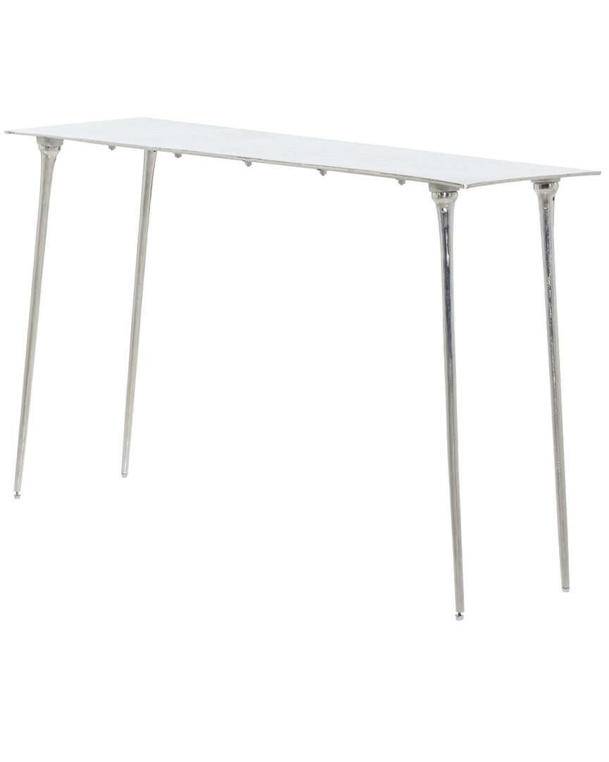 Peyton Lane Silver Glam Console Table
