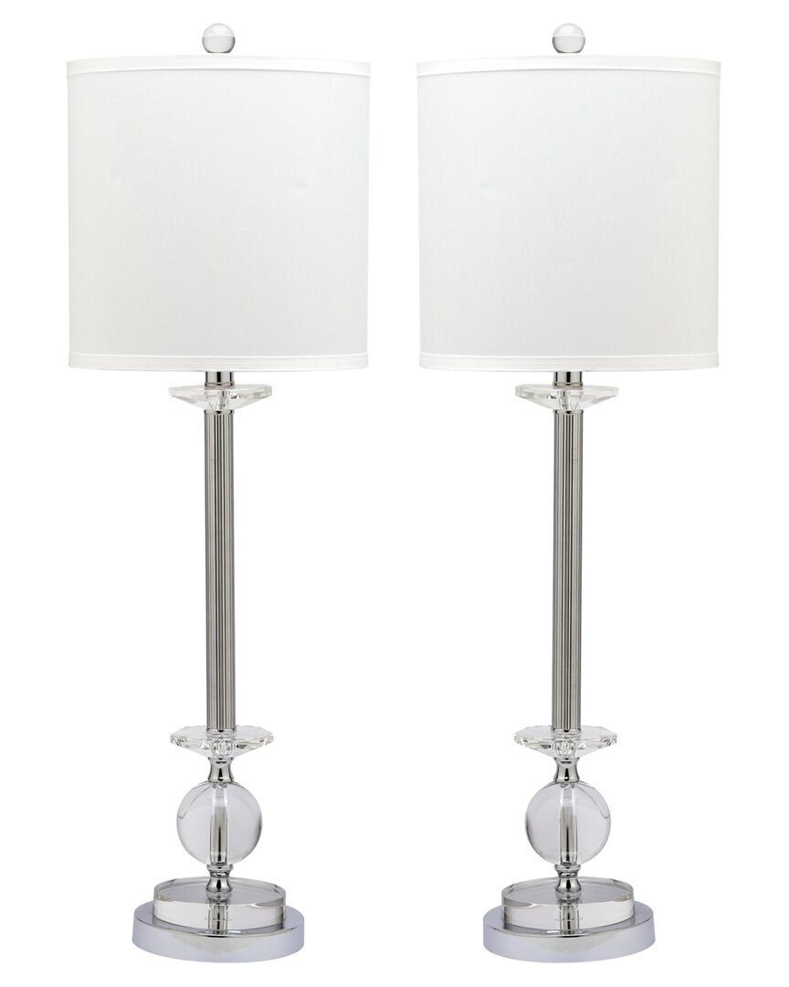 Safavieh Marla 31in Crystal Candlestick Lamp
