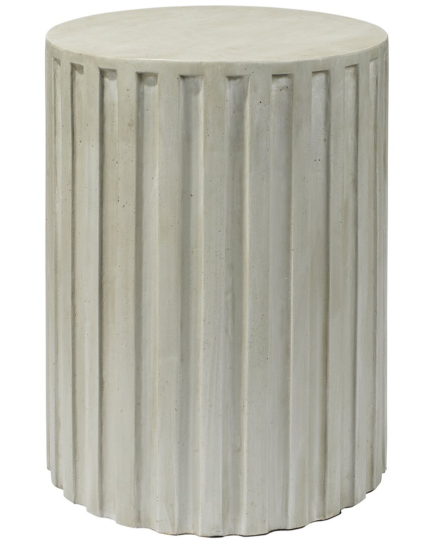 Jamie Young Fluted Column Side Table