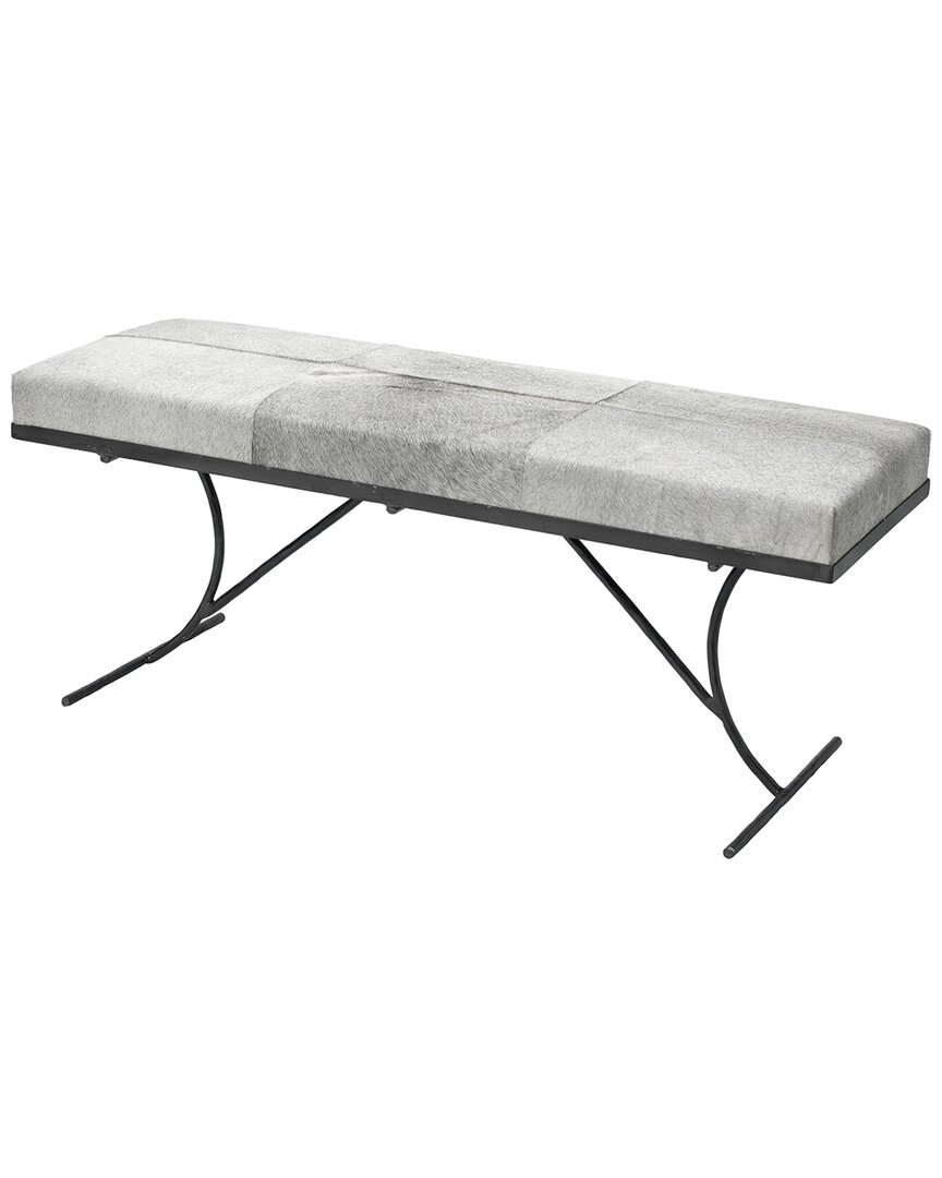 Jamie Young Kai Bench In Gray