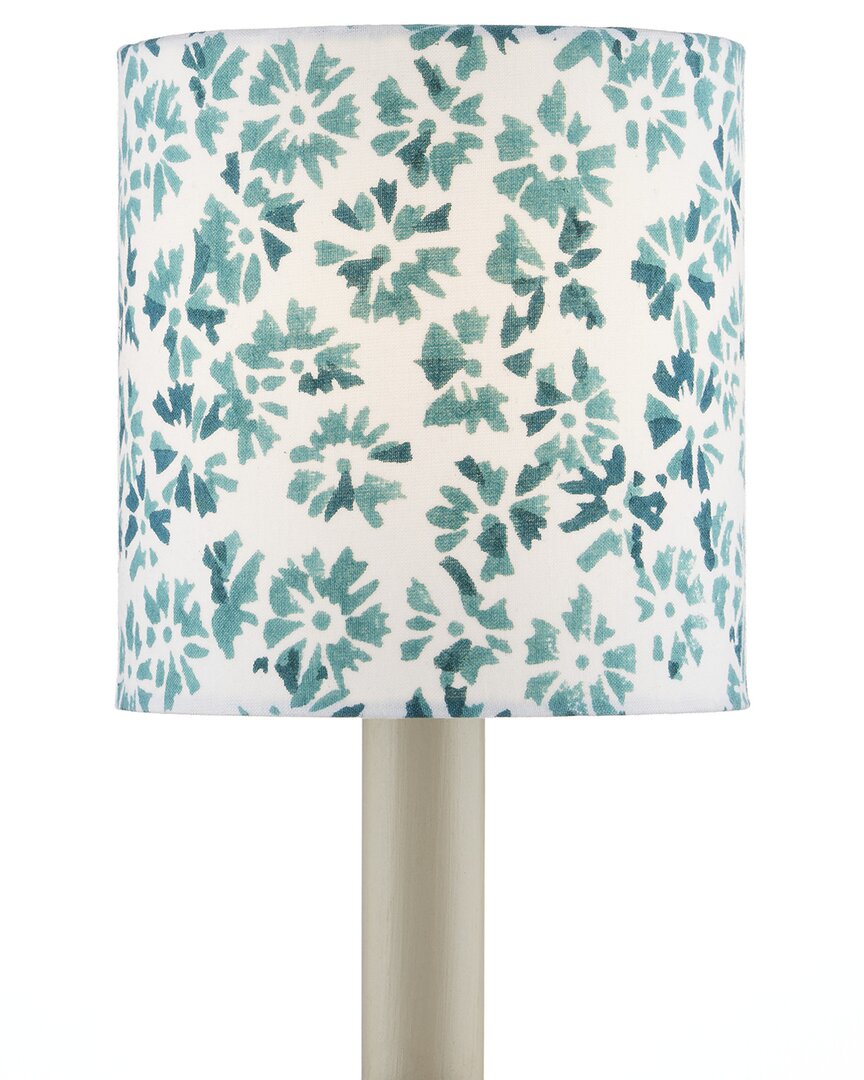 Currey & Company Block Print Drum Chandelier Shade