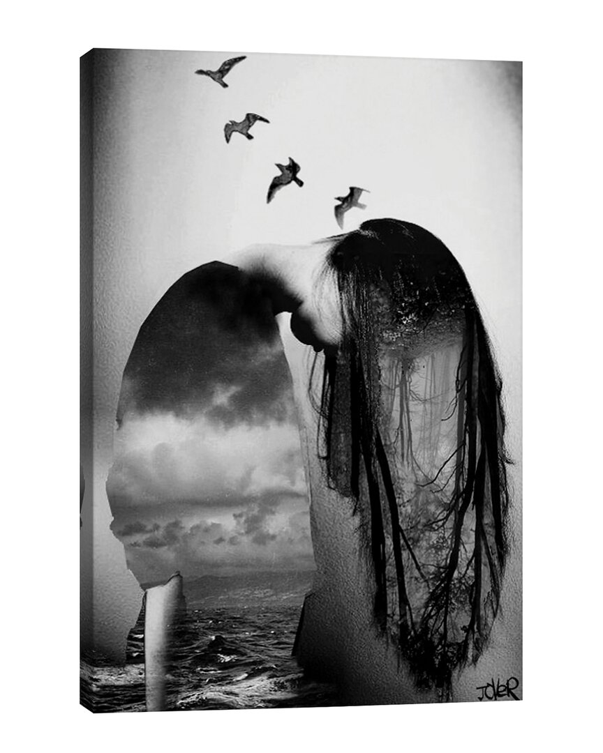 Icanvas Forest, Sea And Sky By Loui Jover Wall Art