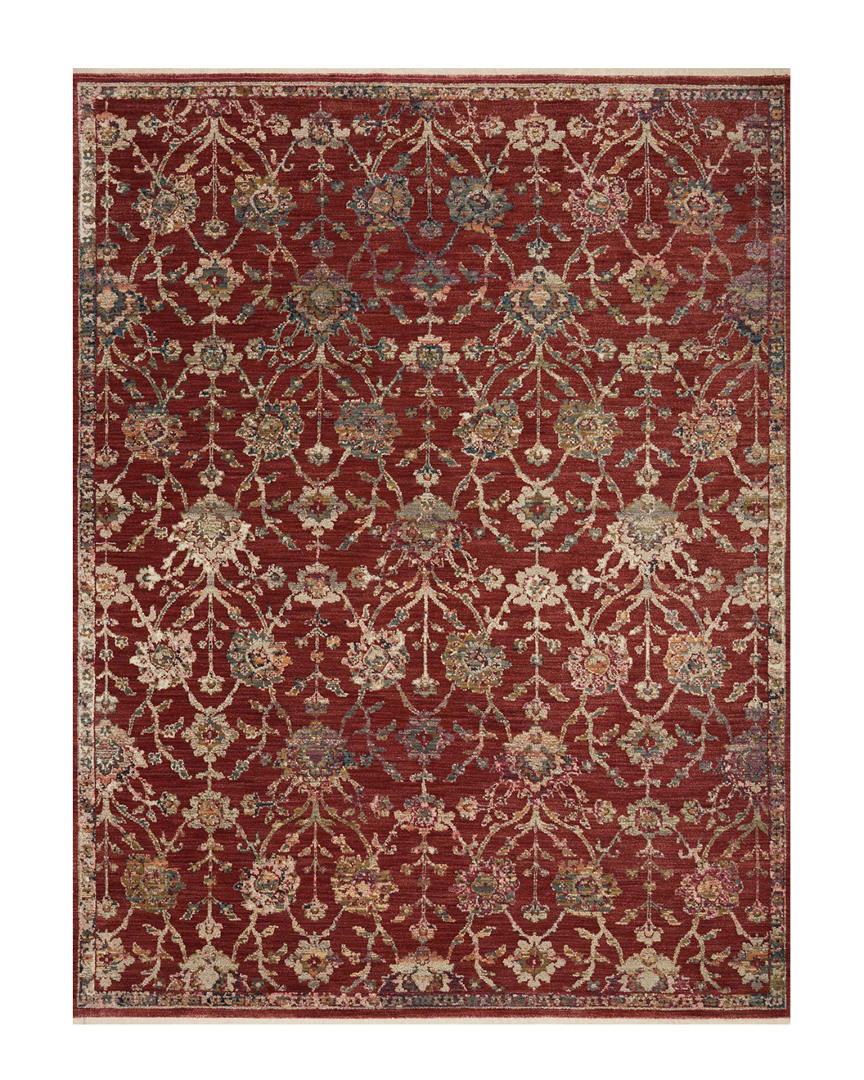 Loloi Giada Red Multi Rug