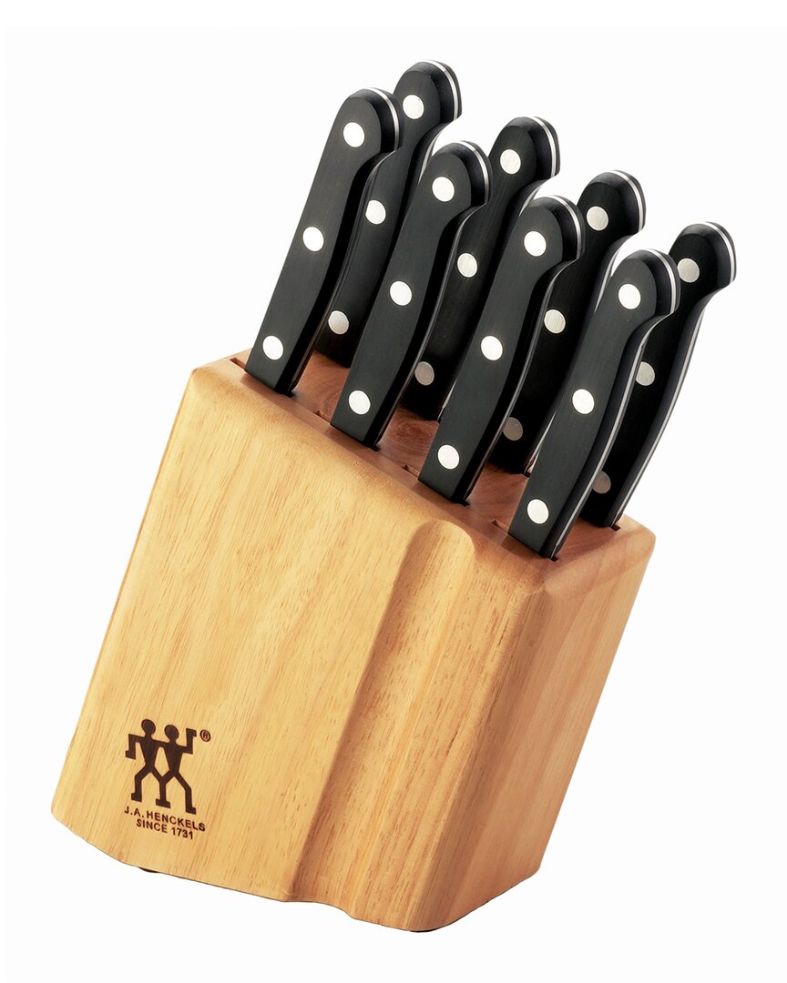 ZWILLING J.A. HENCKELS ZWILLING J.A. HENCKELS 9PC STEAK KNIFE BLOCK SET