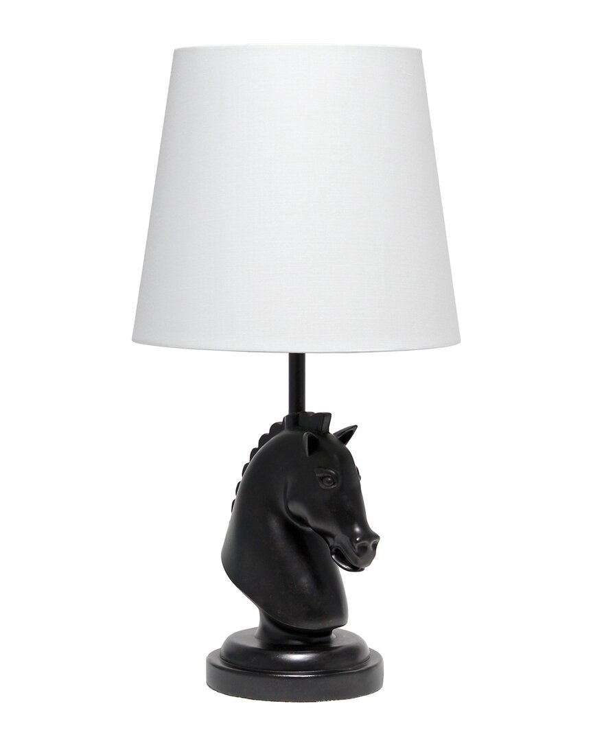 Lalia Home 17.25in Chess Horse Lamp