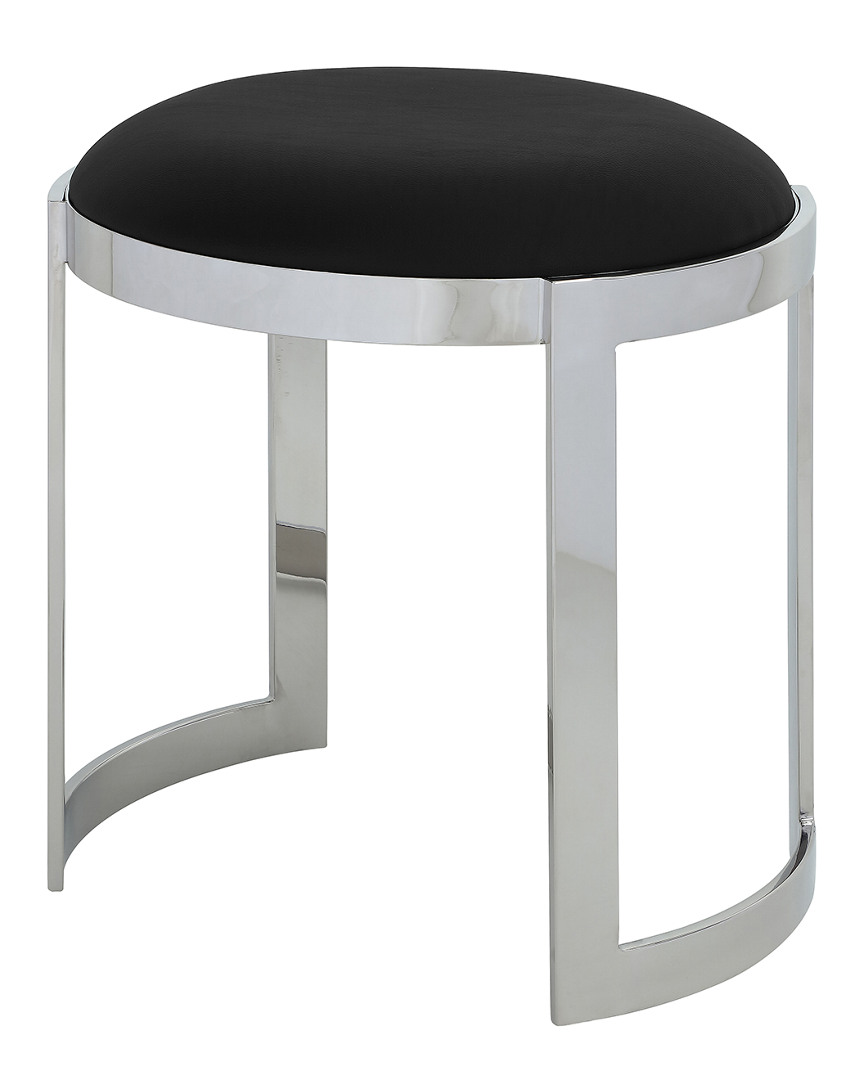 Pangea Silver Frame Orion Stool