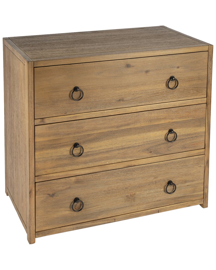 Butler Specialty Company Lark Natural Wood 3 Drawer Chest