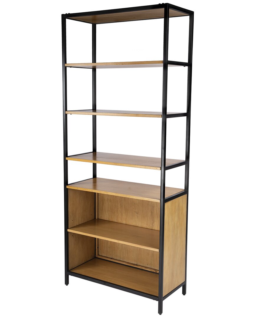 Butler Specialty Company Hans Etagere Bookcase With Doors In Natural