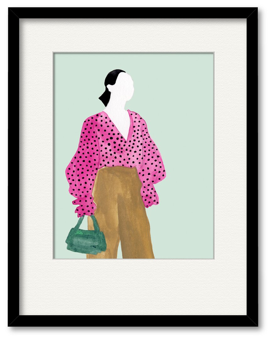 Courtside Market Wall Decor Courtside Market Take A Pose I Framed & Matted Giclee Wall Art