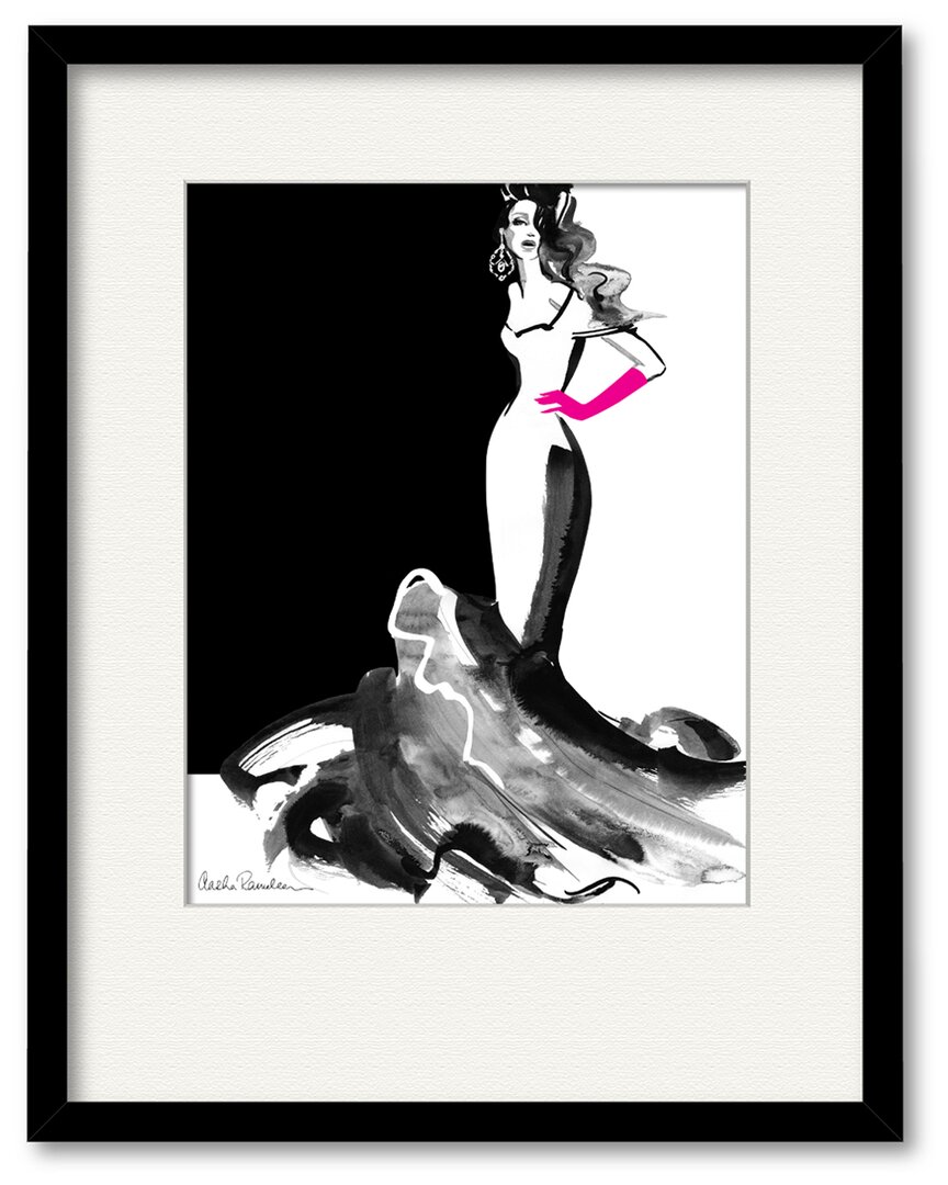 Courtside Market Wall Decor Courtside Market Ball Gown Framed & Matted Giclee Wall Art
