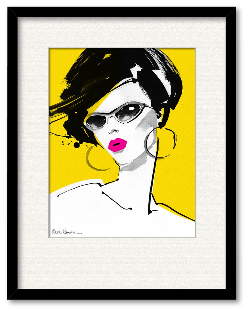 Courtside Market Wall Decor Courtside Market Sunglasses Framed & Matted Giclee Wall Art