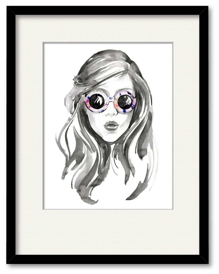 Courtside Market Wall Decor Courtside Market Sunglass Kisses Ii Framed & Matted Giclee Wall Art