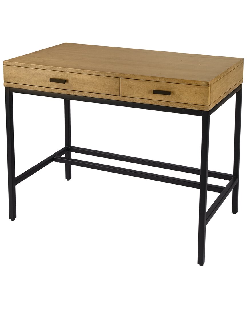 Butler Specialty Company Hans 2-drawer Writing Desk In Brown