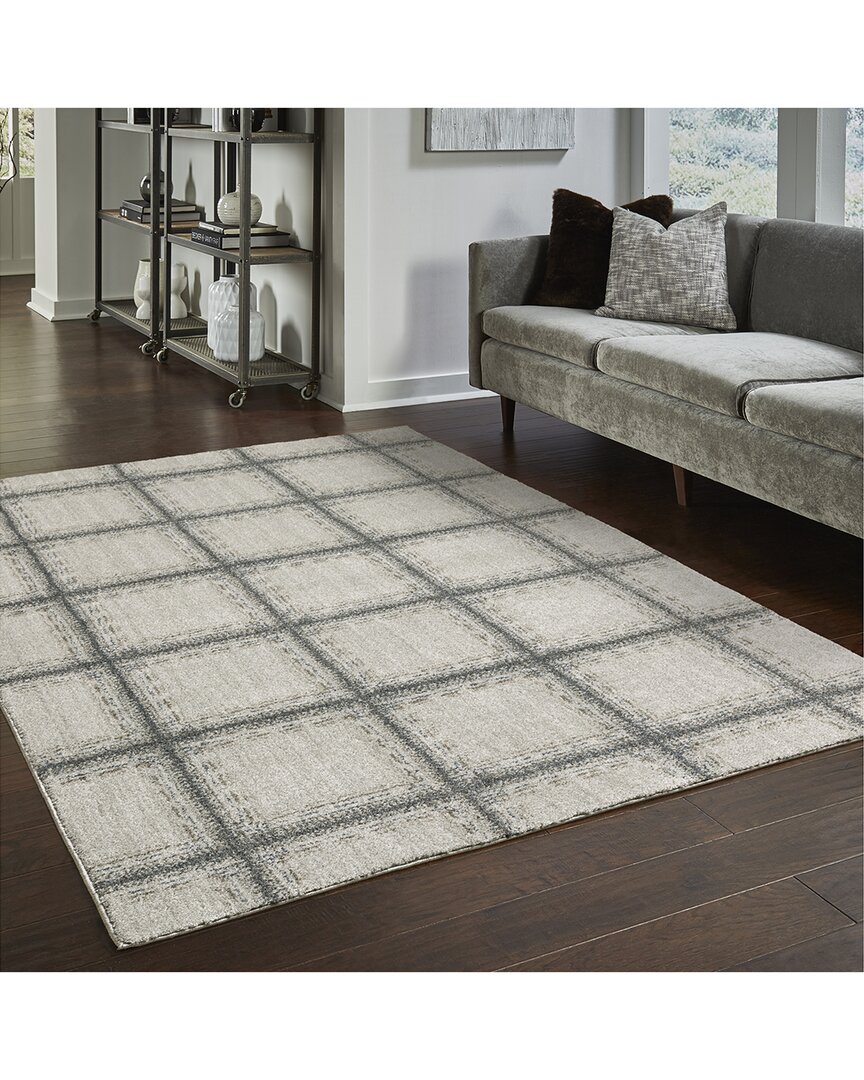 Stylehaven Ashton Casual Geometric Rug In Gray