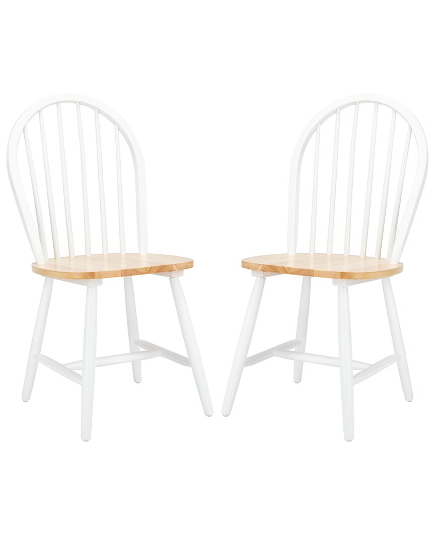 Safavieh Set Of 2 Camden Spindle Dining Chairs