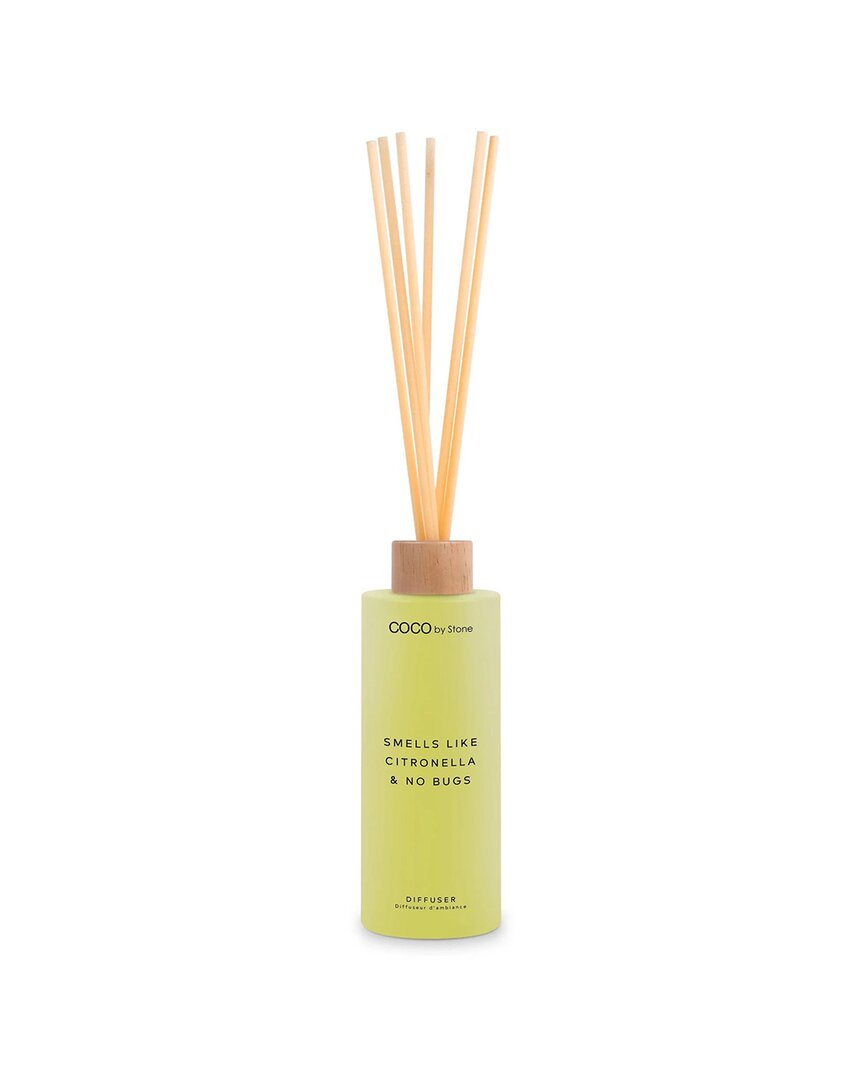 COCO BY STONE COCO BY STONE SMELLS LIKE CITRONELLA & NO BUGS 5OZ REED DIFFUSER