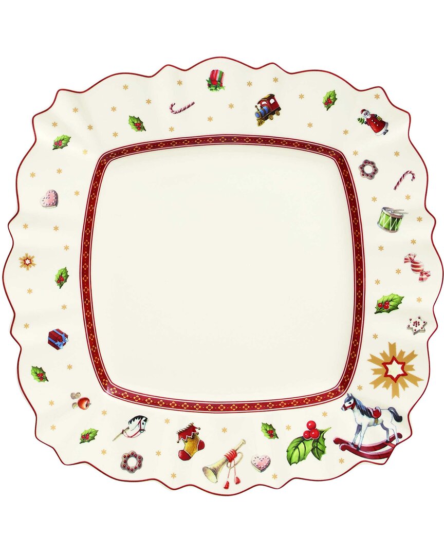 Villeroy & Boch Christmas Toy's Delight Square Dinner Plate