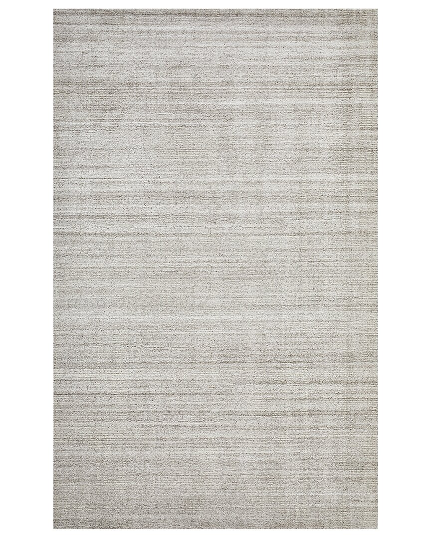 Solo Rugs Halsey Hand-knotted Wool Rug In Linen
