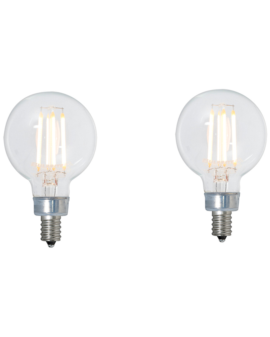Bulbrite Set Of 3 Led 4.5w Dimmable Light Bulbs
