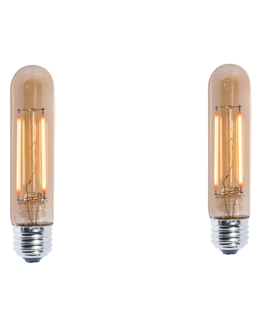 Bulbrite Set Of 2 Led 2.5w Dimmable Light Bulbs
