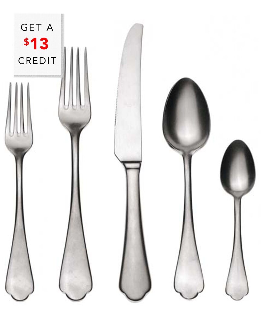 Mepra 5pc Flatware Set With $13 Credit