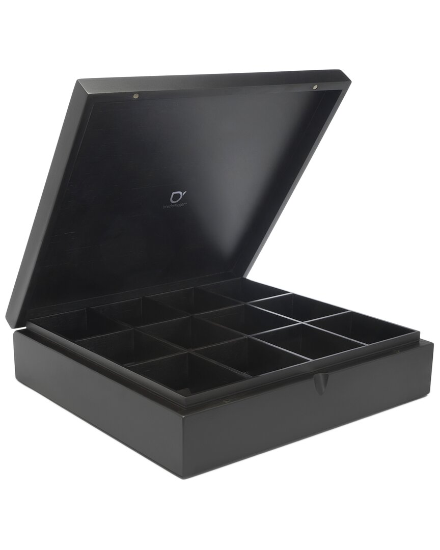 Bredemeijer 12-compartment Tea Box