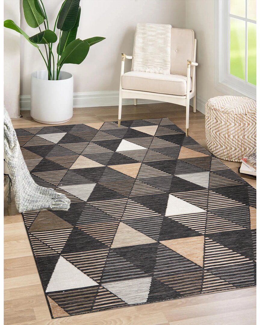 Obeetee Plaza Rug In Gray