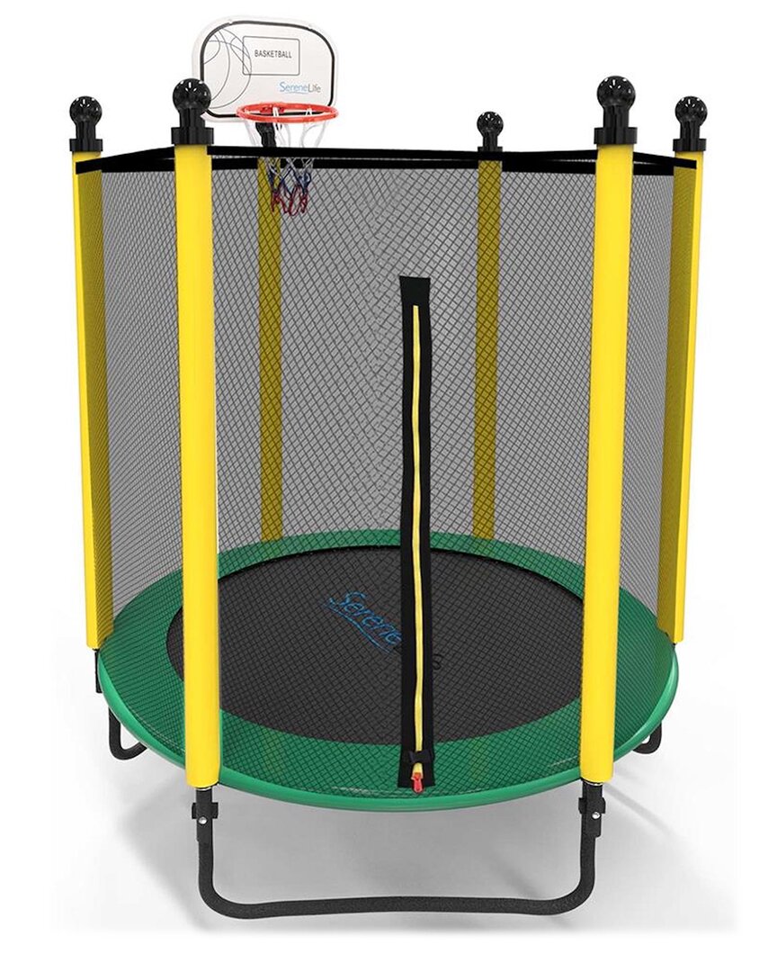 Serenelife Mini Toddler Trampoline