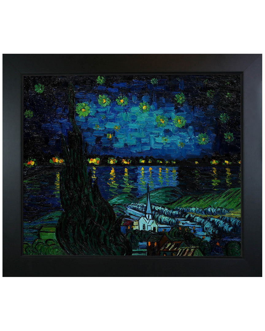Museum Masters Starry Rhone Collage By Vincent Van Gogh