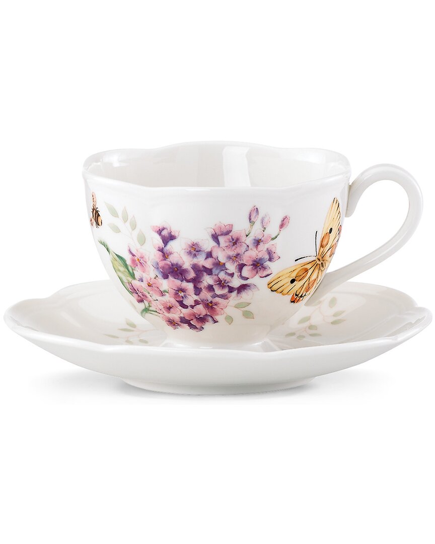 Lenox Butterfly Meadow Cup And Saucer In Multi