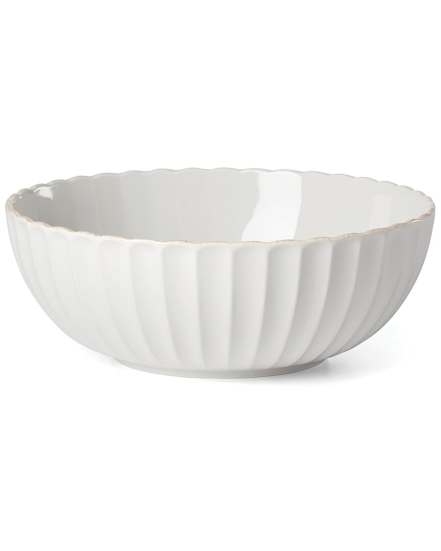 Lenox French Perle Serving Bowl In White