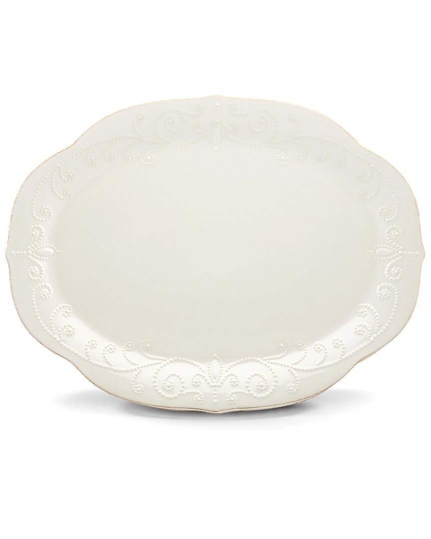 Lenox French Perle White Oval Serving Platter