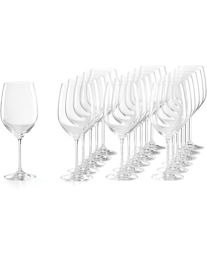 Lenox Tuscany Classics 18pc White Wine Glass Set In Clear