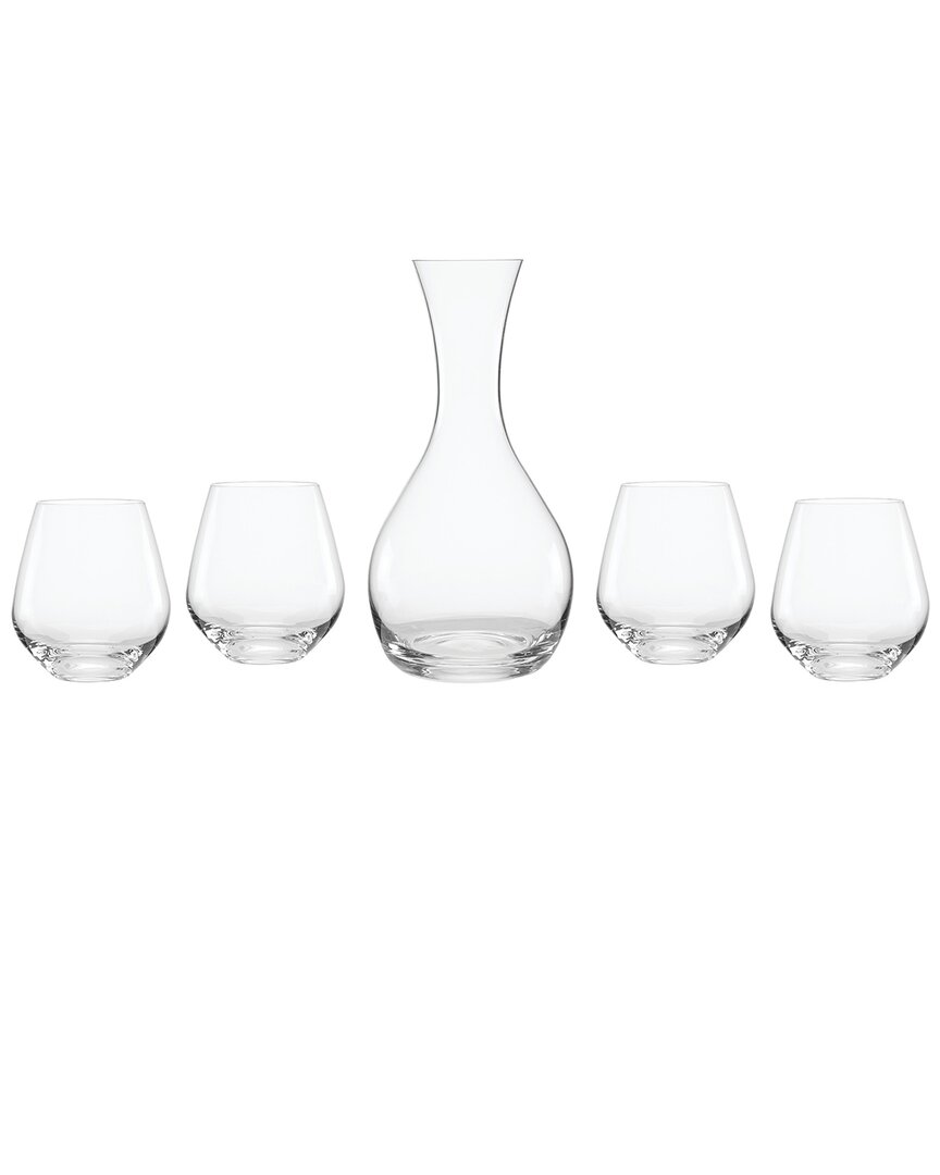 Lenox Tuscany Classics 5pc Decanter & Glass Set In Clear