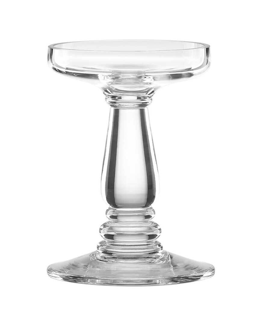 Reed And Barton Weston Large Pillar Holder In Clear