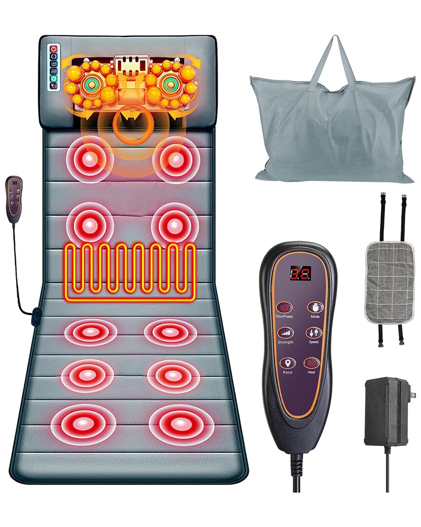 Fresh Fab Finds Full Body Massage Mat Heated Vibrating Pad In Multi